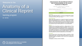 The Anatomy of a Clinical Reprint